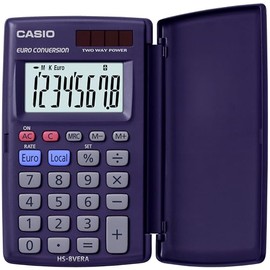 HS-8VER Pocket and desktop calculator, Blue