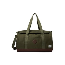 Herschel Supply Co. Unisex Heritage Duffle, Standard - 40L, Ivy Green/Chicory Coffee