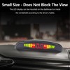 Riloer Car Front and Rear Security Reversing Radar Kit, LED