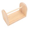 Wooden Yarn Holder Single Rotating Yarn Storage Horizontal Crochet Yarn