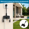 Socket Distributor Outdoor Double Plug IP44 Waterproof 3500W 16A 250V