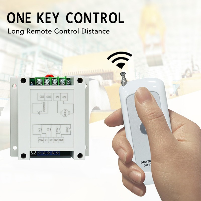 DC Motor Control Module 10A Motor Forward Reverse Controller with