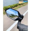 MEACHOW New Bar End Bike Mirror, Crystal UHD Automotive Grade