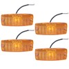 AOJO Yellow Side Marker Light LED 12 V 24 V,