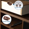 Surf turtle 10 Pack Drawer Slide Track Guide Glide,Compatible with
