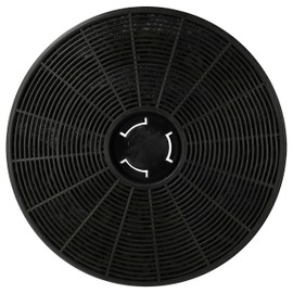 vhbw Aktivkohlefilter kompatibel mit Respekta CH99040-60W, CH99040-90S, CH99040-90W Dunstabzugshaube - 16 cm