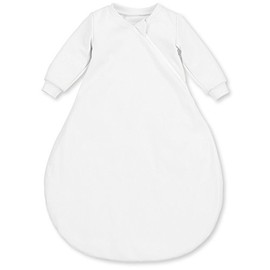 Sterntaler Lightweight Sleeping Bag for Babies, With sleeves, With Zip, Size: 68, White