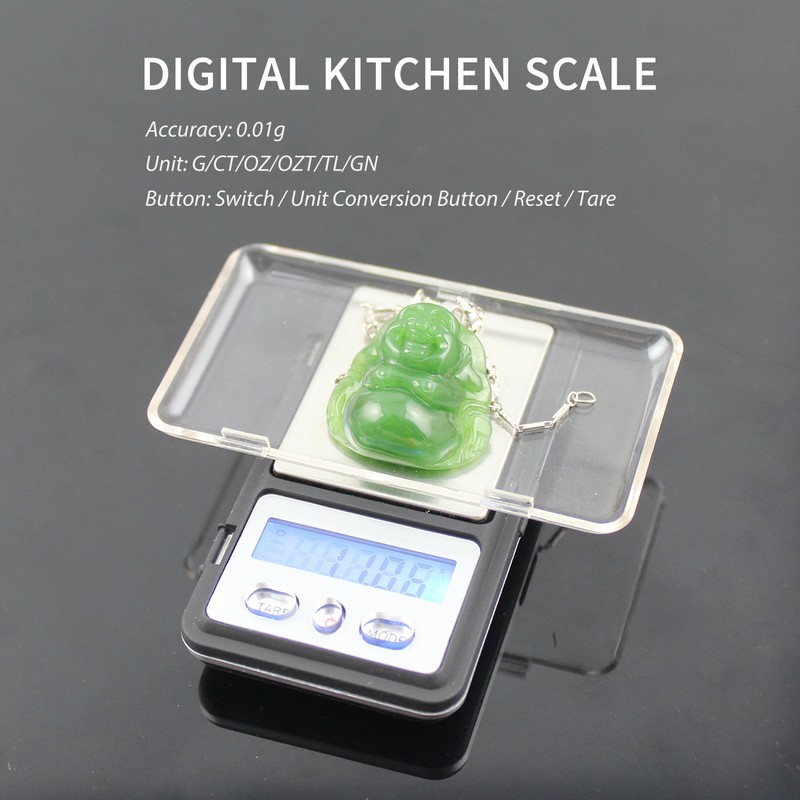 200g Jewelry Scale Digital Pocket Scales LCD Display Scale Small