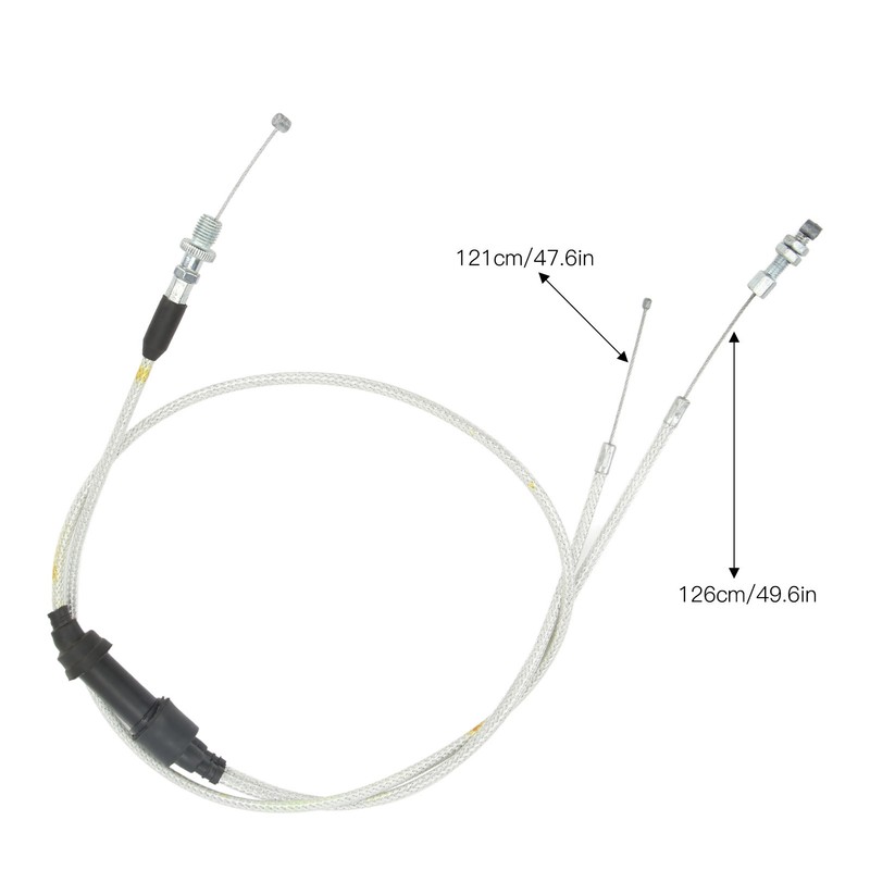 Motorcycle Dual Throttle Cable Better Performance High Strength for CG150CC