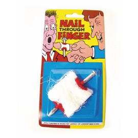Funnyman Products 86713 Party Pro Nail in The Finger, Multi Colour