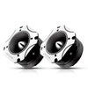 2X War-Zone WZ60TW 4.02-Inch Super Tweeter Speaker, 4 Ohm, 3200W