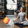 Himalayan Glow Pink Salt Lamp with 5 Stone Massage Balls,