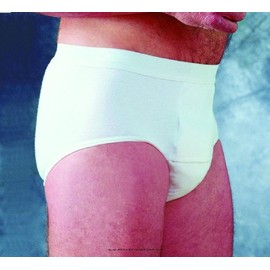 84BH00LEA - HealthDri Mens Heavy Briefs Large
