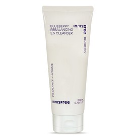 Innisfree Blueberry Rebalancing 5.5 Cleanser Large Size 200ml / 이니스프리 블루베리 리밸런싱5.5클렌저 대용량200ml