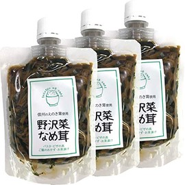 [Domestic] Nozawa Vegetable Nameitake Mushroom, 6.3 oz (180 g) x 3 Bag Set, Sugamo Ochaya, Sannenen