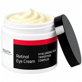 YEOUTH Retinol Crema de Ojos con Acido Hialuronico, Crema Antiarrugas Mujer / Hombre, Contorno de Ojos Crema Hidratante Facial para Bolsas de los Ojos
