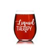 C M Liquid Therapy 17 oz. Stemless Wine Glass -