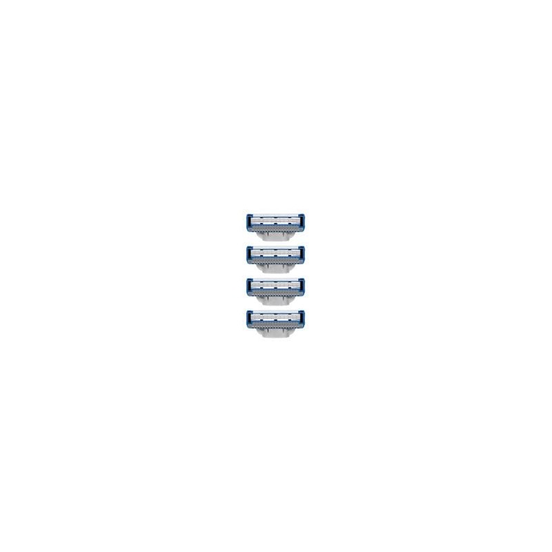 King of Shaves, K3 Three Blade Cartridges x 4