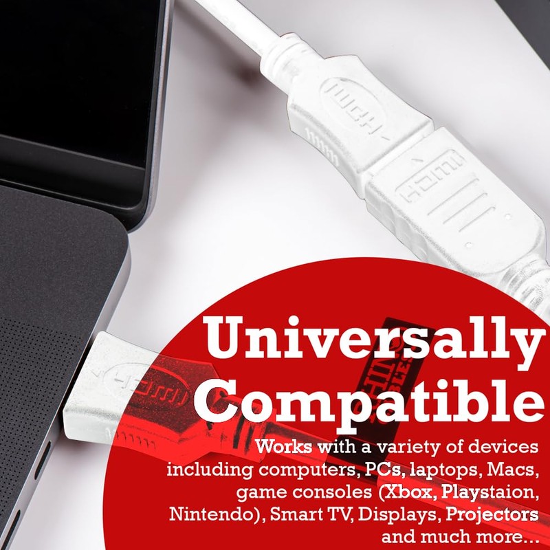 rhinocables - Gold HDMI v1.4 Extension Extender Lead | High
