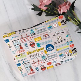 JYTAPP Funny TV Show Makeup Bag Fuller House Quotes TV Show Gift Fuller House Merchandise F-House Fans Cosmetic Zipper Pouch