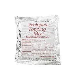 Chef’s Companion Toppings Whipped Topping Mix Non-pho, 1 Pound (Pack of 12)