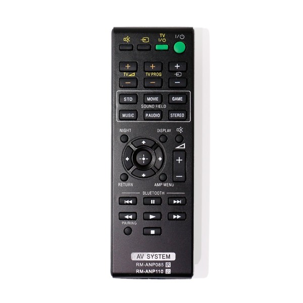 VINABTY RM-ANP085 RM-ANP110 Replacement Remote Control for Sony HT-CT260H Home