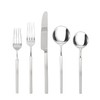 FORTESSA Jaxson 18/10 Stainless Steel Flatware, 5 Piece Place Setting