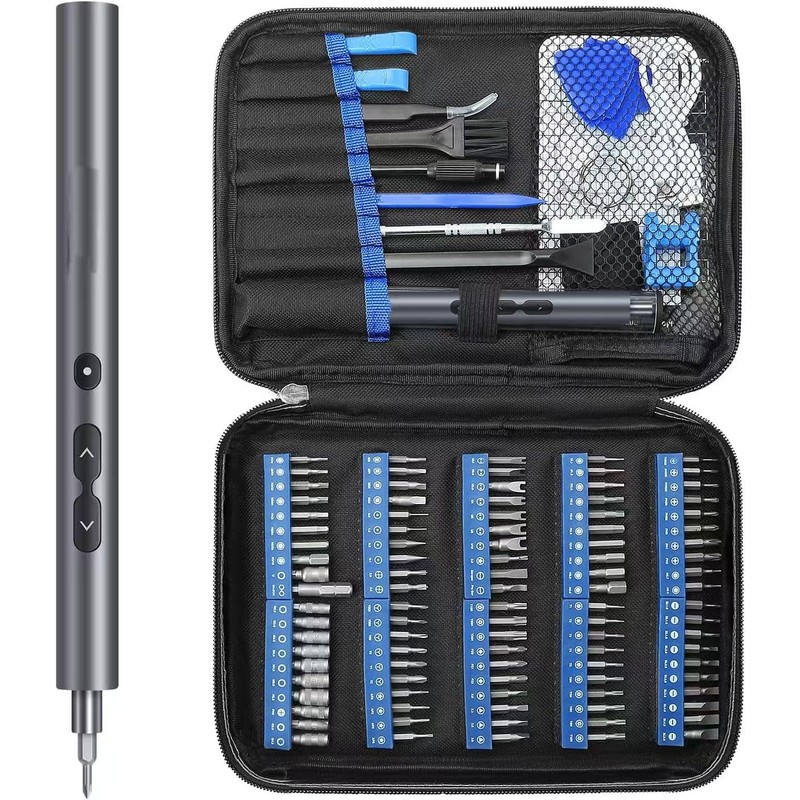 Mini Electric Screwdriver Set - 120-in-1 Precision Wireless Repair Tool