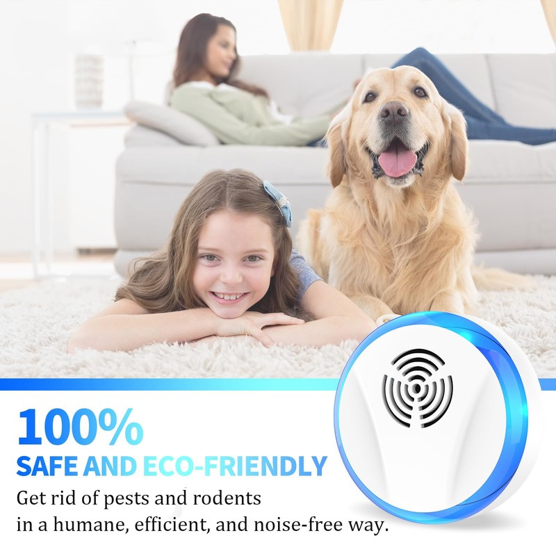 Ultrasonic Pest Repellent Indoor Plug in - Rodent & Mice