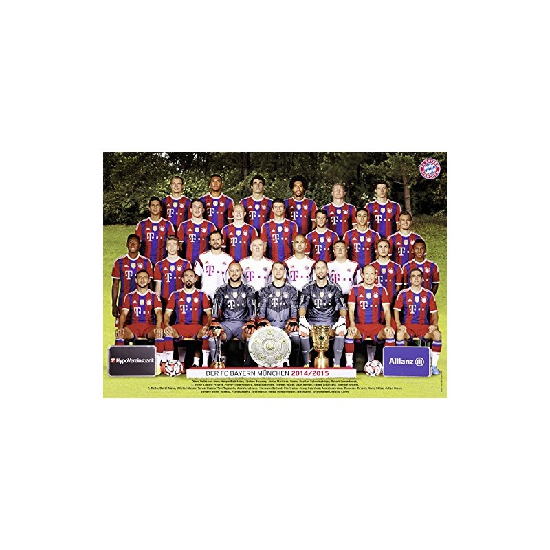 Ravensburger 13095-FC Bayern München Season 15-300 / 14-Piece Puzzle