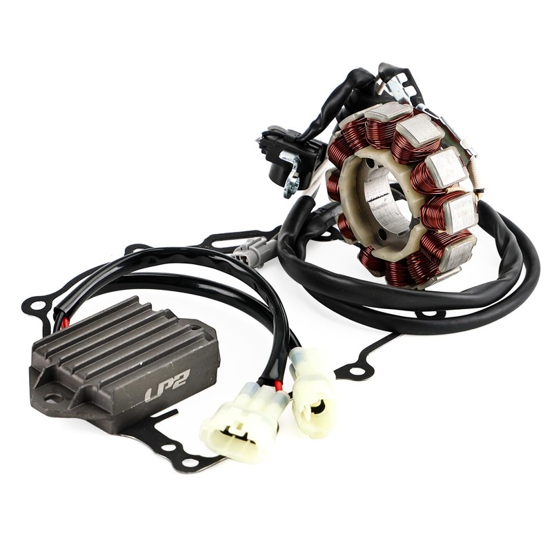Artudatech Magneto Stator + Voltage Rectifier + Gasket Fit for