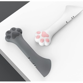 Gesuche 3 Pieces Pet Food Can Supplies Set,Include 1 Pieces of Silicone Pet Can Covers Lids + 1 Pieces of Multifunctional Pet Can Opener + 1 Pieces of Spoons for Pets Dogs Cats Feeding Can (Grey)