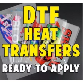 Fast DTF Atlanta 3 pc DTF Transfers Ready to Press Custom Supra T-shirt/ Hoodie/ Sweater 10”x10”