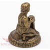 Solid Brass Amber Figurine Aquarius Astrology Zodiac sign Horoscope IronWork