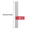 Combination and Double Woodworking Tools Adjustable Woodworkers Edge Rule for