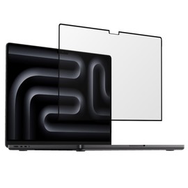 MS factory MBP16-21-NS/B for MacBook Pro 16 Inch 2023 2021 Blue Light Cut Anti-Glare Protective Film with M3 M2 M1 Pro Max Model Easy to Remove Anti-Glare Anti-Glare Anti-Fingerprint Nano Suction