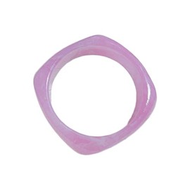 Chunky Colorful Transparent Acrylic Resin Wrap Bangle Tortoiseshell Irregular Geometric Wristbands Cuff Bangle Bracelet for Women Statement Jewelry-pink