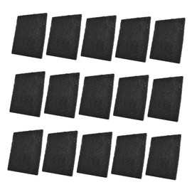 WOONEKY 18pcs Cat Bowl Deodorizing Filter Trash Bin Odor Remover Filters Active Carbon Filters Cat Litter Filter Pads Odor Filter Mats Multi-Function Odor Filters Compost Bucket Filters