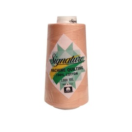 Signature Thread Signature 100% Ctn Quilt Thread 3000yd Pale Peach Cotton 3000 PalePeach