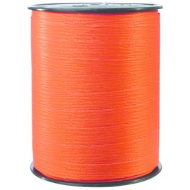 Clairefontaine 1 x Orange Matte Ribbon (250m x 10mm, Ideal for Craft Projects and Gifts), 601558C