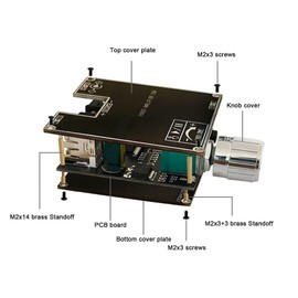 ZK-301B Mono Bluetooth 5.1 Amplifier Board 30W Power Amplifier Module TPA3110D2 Chip DC 9-24V 3A Real Wireless Stereo Function Support App