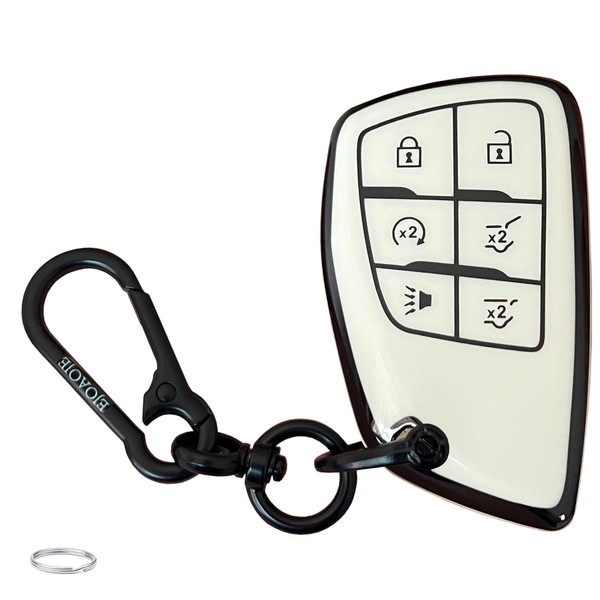 EJOAOJE Smart Key Protective Shell for Chevy Key Fob Cover