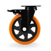 Caster Wheel, Heavy Duty 6 Inch Caster, Locking Swivel Caster