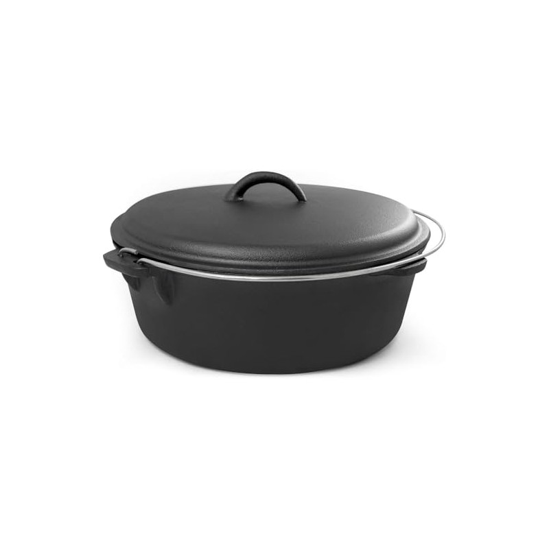 ExcelSteel with Handle, Perfect for Home Cooking and Outdoor Fireside