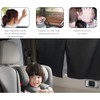2Pcs Car Window Cover, Magnetic 2-Layers Sun Shade Side Windows