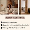 Amqua Fitted Sheet, 90 x 200 cm, Cotton Taupe, Fitted