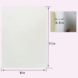 KAIHENG 4 Pack Lipo Foam Pads Lipo foam Board Post Surgery Liposuction Surgery Foam Sheet 8''*11''*0.5'' AB Board to Help with Post-Surgical Liposuction, Abdominoplasty, Arm and Thigh Fat