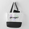 CafePress Organist Got Organ Canvas Tote Top Zipper Closure