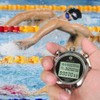 Laopao Digital Stopwatch, Handheld Large LCD Display, Waterproof, Daily Alarm,