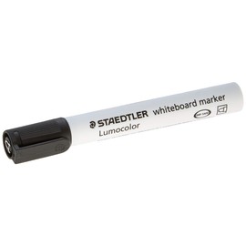 Staedtler Lumocolor 351 Black Bullet Tip Whiteboard Board Marker